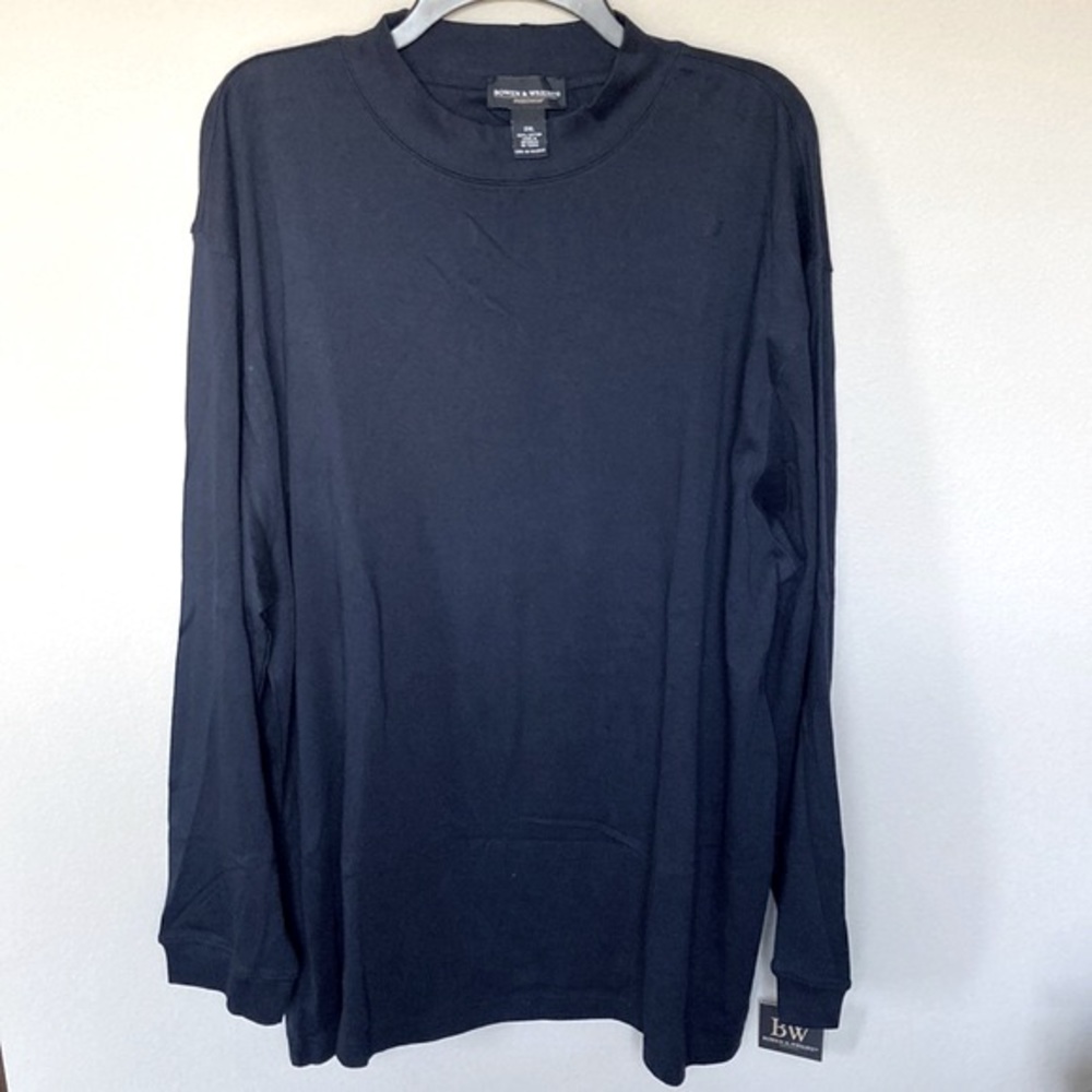 Bowen & Wright Navy Long Sleeve Shirt